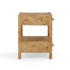Brandyss Wooden 2 Drawer Nightstand