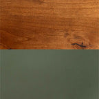 Bridgevine Home Modern Farmhouse 24 inch Side Table, No Assembly Required, Two-Tone Finish