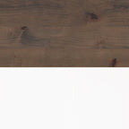 Bridgevine Home Modern Farmhouse 24 inch Side Table, No Assembly Required, Two-Tone Finish