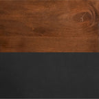 Bridgevine Home Modern Farmhouse 24 inch Side Table, No Assembly Required, Two-Tone Finish