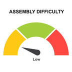 Kuri 41 Inch Handcrafted Live Edge Round Dining Table with a Natural Brown Acacia Wood Top and Black Iron Legs