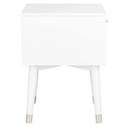 SAFAVIEH Dobrita Mid-Century Modern 2-Drawer Nightstand