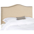 SAFAVIEH Ashlie Upholstered Camelback Headboard