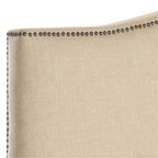 SAFAVIEH Ashlie Upholstered Camelback Headboard