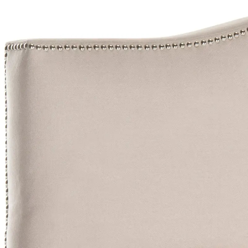 SAFAVIEH Ashlie Upholstered Camelback Headboard