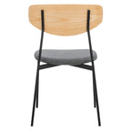 SAFAVIEH Noemie Mid-Century Dining Chair (Set of 2) - 20 W x 18.8 L x 32.5 H - 20Wx19Dx33H