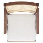 SAFAVIEH Couture Maiju Rattan Arm Chair - 21 In. W x 23 In. D x 34 In. H - 21Wx23Dx34H