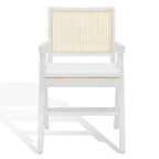 SAFAVIEH Couture Maiju Rattan Arm Chair - 21 In. W x 23 In. D x 34 In. H - 21Wx23Dx34H