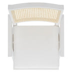 SAFAVIEH Couture Maiju Rattan Arm Chair - 21 In. W x 23 In. D x 34 In. H - 21Wx23Dx34H