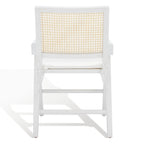 SAFAVIEH Couture Maiju Rattan Arm Chair - 21 In. W x 23 In. D x 34 In. H - 21Wx23Dx34H