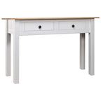 vidaXL Console Table Entryway Table Side Table Solid Pine Wood Panama Range - 43.3 x 15.7 x 28.3