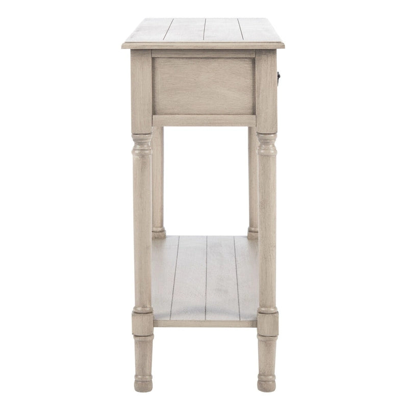SAFAVIEH Justina 2-Drawer Console Table - 35.5 W x 13 L x 29.5 H - 36Wx13Dx30H