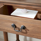 SAFAVIEH Justina 2-Drawer Console Table - 35.5 W x 13 L x 29.5 H - 36Wx13Dx30H