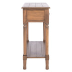 SAFAVIEH Justina 2-Drawer Console Table - 35.5 W x 13 L x 29.5 H - 36Wx13Dx30H
