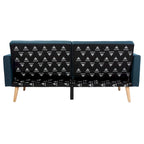SAFAVIEH Tamekia Foldable Futon Bed with Pillow - 74.8 x 31.9 x 34.7