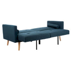 SAFAVIEH Tamekia Foldable Futon Bed with Pillow - 74.8 x 31.9 x 34.7