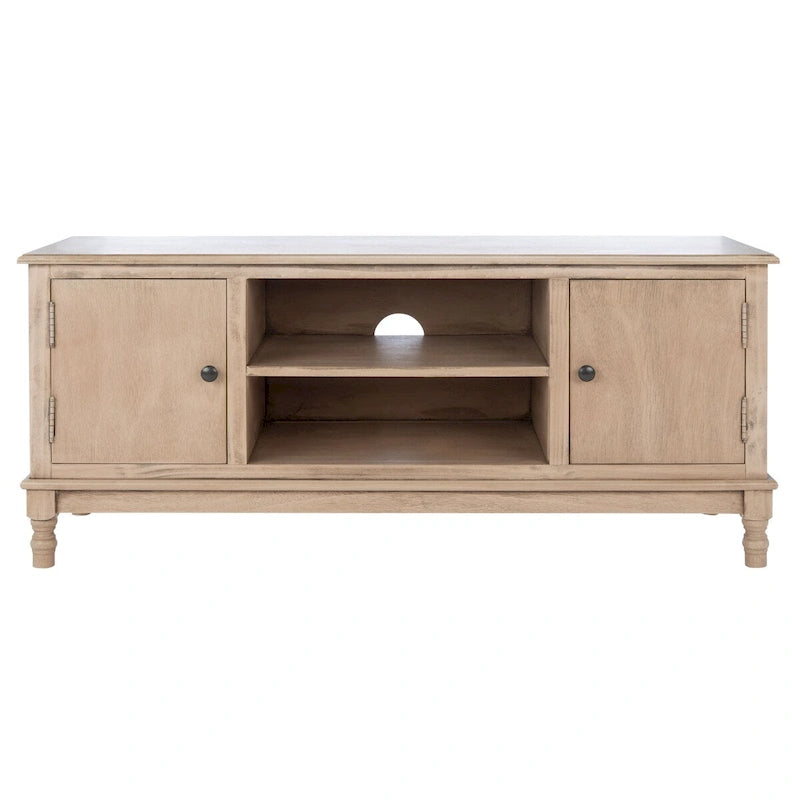 SAFAVIEH Tess 2-Door 1-Shelf TV Media Stand - 47.3 W x 15.8 L x 20 H - 47Wx16Dx20H