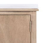 SAFAVIEH Tess 2-Door 1-Shelf TV Media Stand - 47.3 W x 15.8 L x 20 H - 47Wx16Dx20H