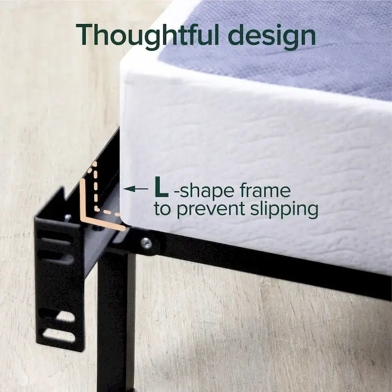 Priage by Zinus Compack 6-Leg Twin-Size Bed Frame