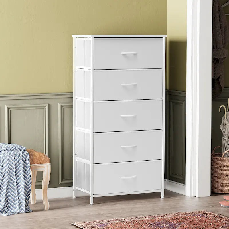 VredHom Vertical 5 Drawers Storage Tower