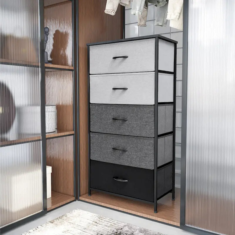 VredHom Vertical 5 Drawers Storage Tower