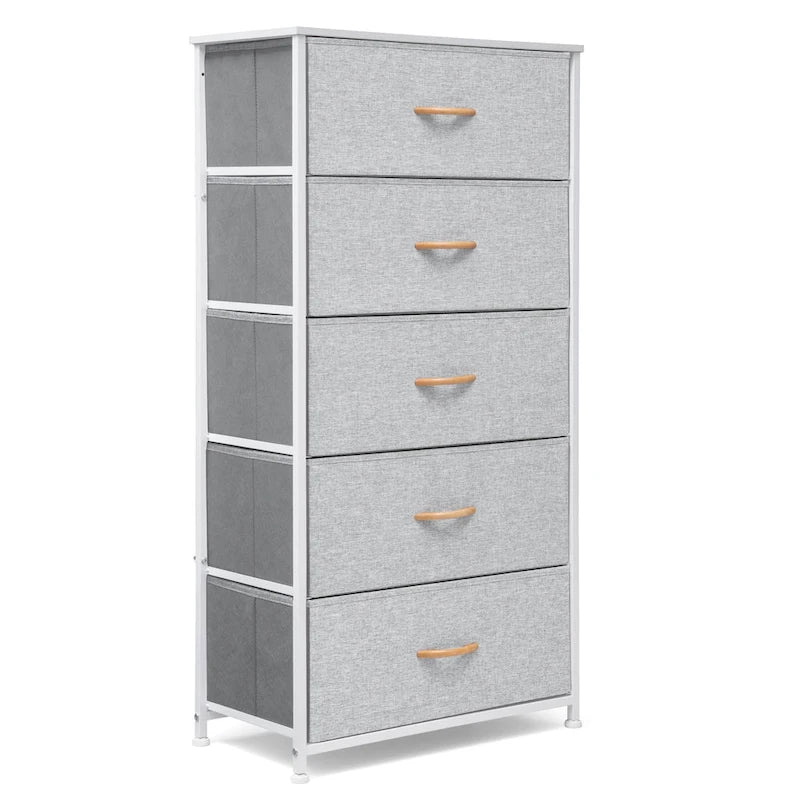 VredHom Vertical 5 Drawers Storage Tower
