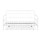 Metal Frame Daybed with trundle