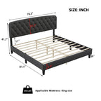 Adjustable Headboard with Upholstery