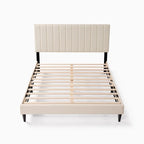 Queen Size Tufted Upholstered Platform Bed