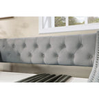 Daybed with Trundle Upholstered Tufted Sofa Bed,full Size