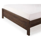 Yes4wood Albany Twin Bed Frame with Headboard, Solid Wood