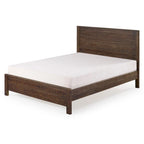 Yes4wood Albany Twin Bed Frame with Headboard, Solid Wood