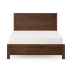 Yes4wood Albany Twin Bed Frame with Headboard, Solid Wood