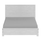 Yes4wood Albany Twin Bed Frame with Headboard, Solid Wood