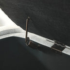GEITIN Linen Fabric Upholstered Bench with Large Storage Space