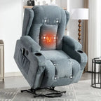 Recliner Chair for Living Room with Side Pocket