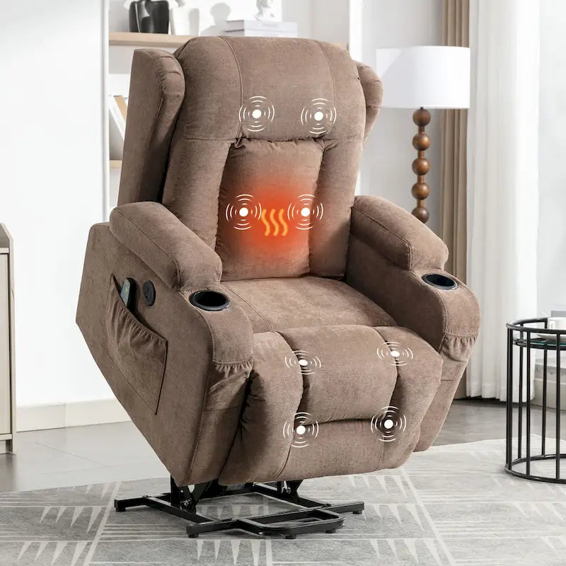 Recliner Chair for Living Room with Side Pocket