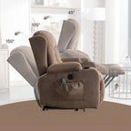 Recliner Chair for Living Room with Side Pocket