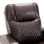 Power Motion Recliner with 2 Convenient Cup Holders