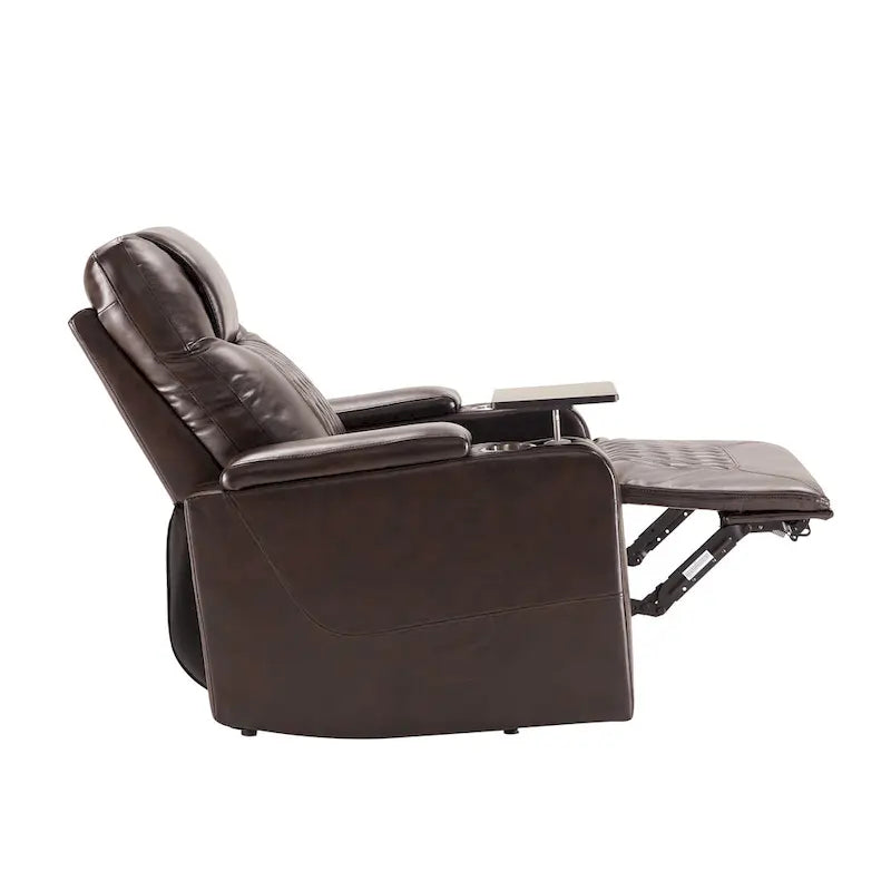 Power Motion Recliner with 2 Convenient Cup Holders