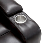 Power Motion Recliner with 2 Convenient Cup Holders