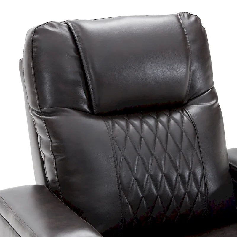Power Motion Recliner with 2 Convenient Cup Holders