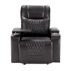 Power Motion Recliner with 2 Convenient Cup Holders