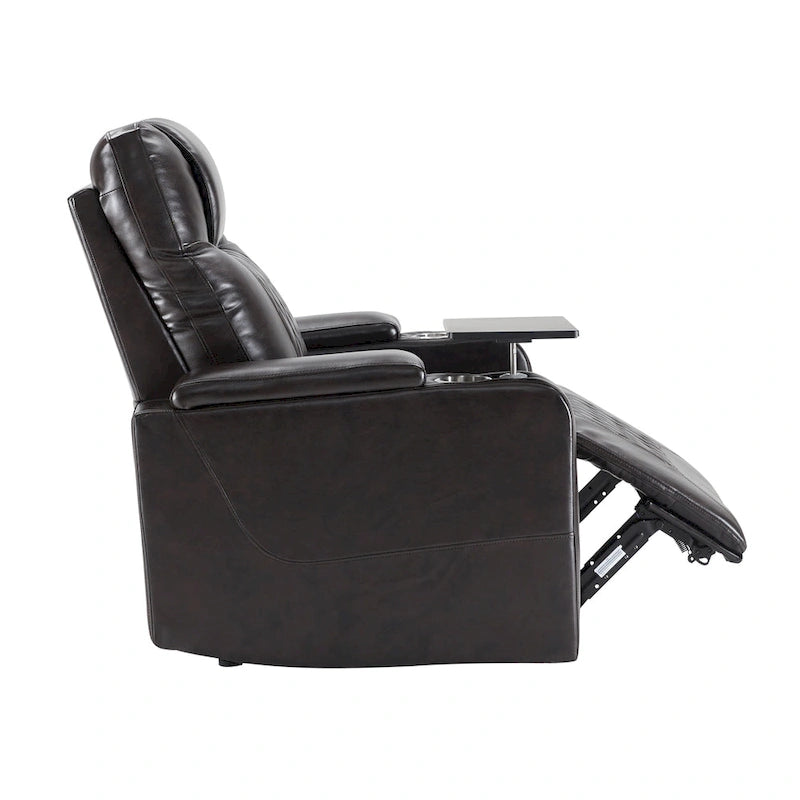 Power Motion Recliner with 2 Convenient Cup Holders
