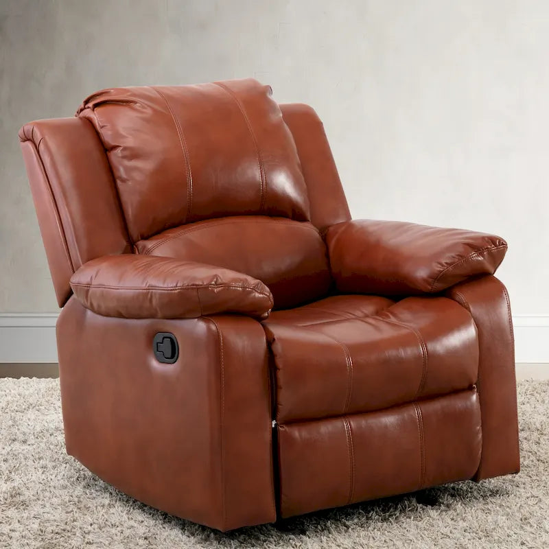 Charlotte Leather Gel Recliner For Living Room