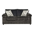 Roundhill Furniture Nason Wide Wale Corduroy Sofa, Loveseat, and Ottoman Set