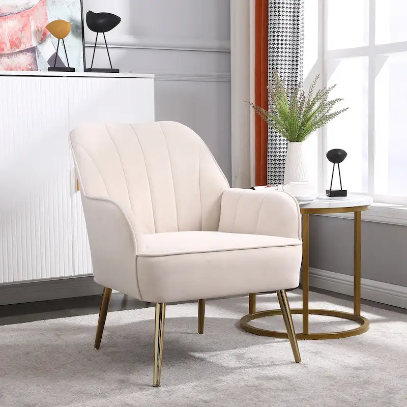 Suellyn 25.2-inch Wide Armrest Modern Chair