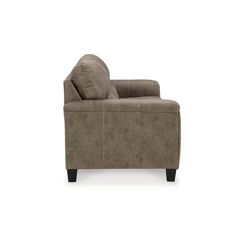 Signature Design by Ashley Navi Brown/Beige Sofa - 89W x 38D x 39H