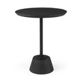 Pedestal Table with Detailing - 24 H x 20 W x 20 D