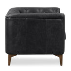Poly & Bark Essex Lounge Chair - Full Grain Genuine Italian Leather